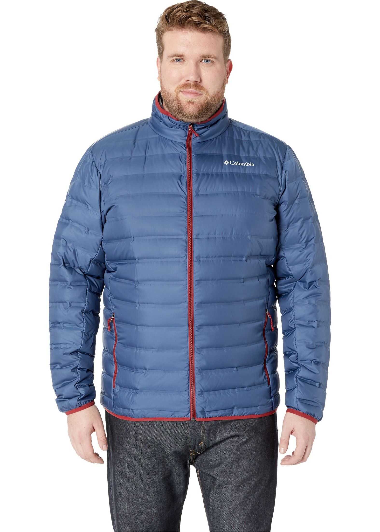 Columbia Big & Tall Lake 22™ Down Jacket Dark Mountain/Red Element