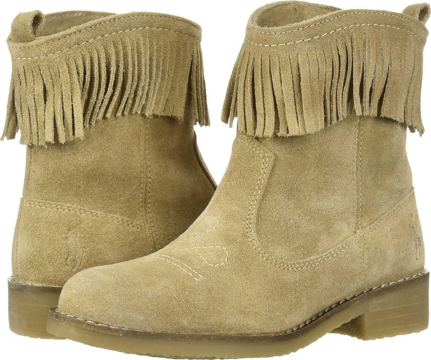 Polo Ralph Lauren Kids Zyla (Little Kid) Sand Suede