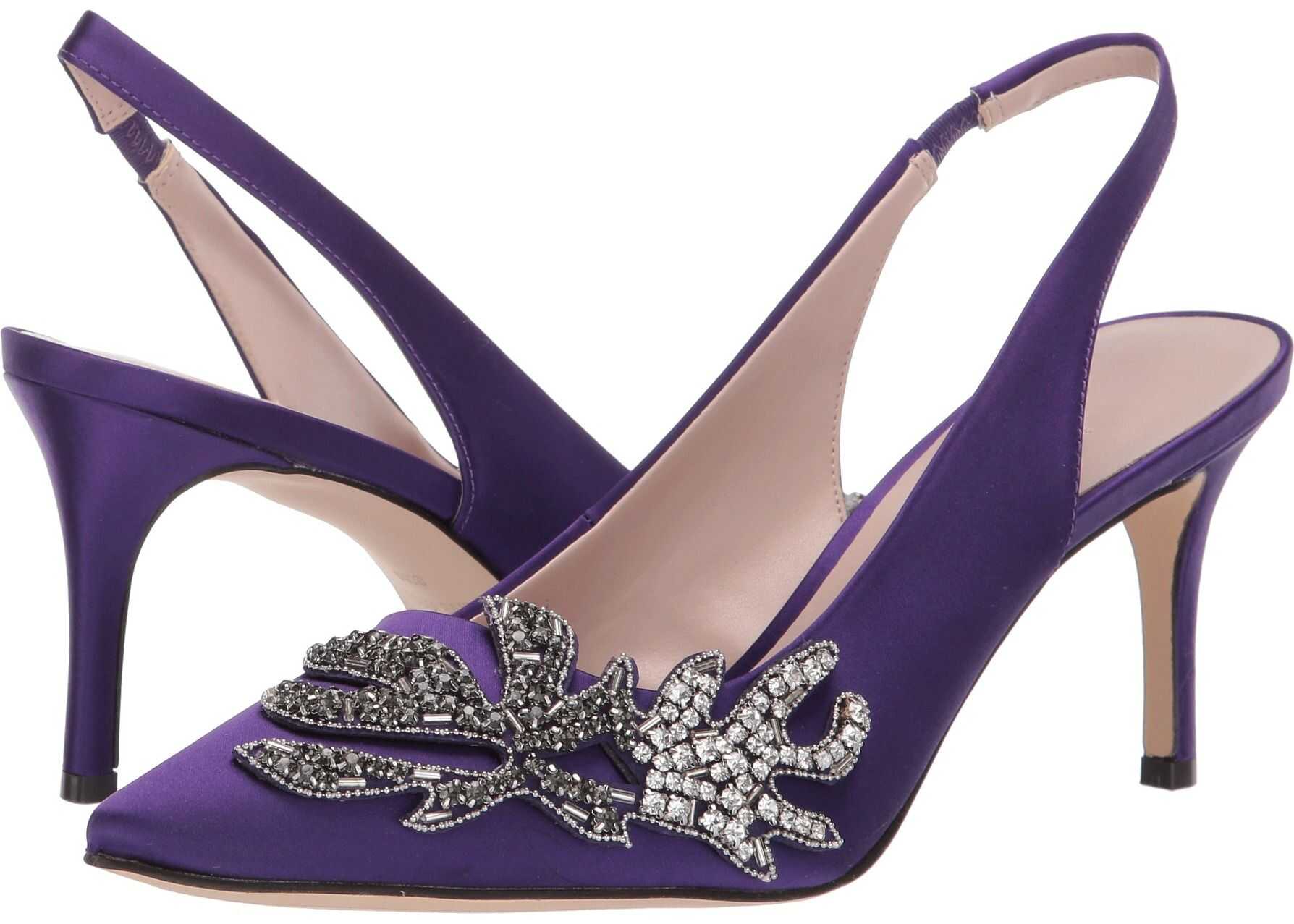 Nine West Mathias Purple Satin