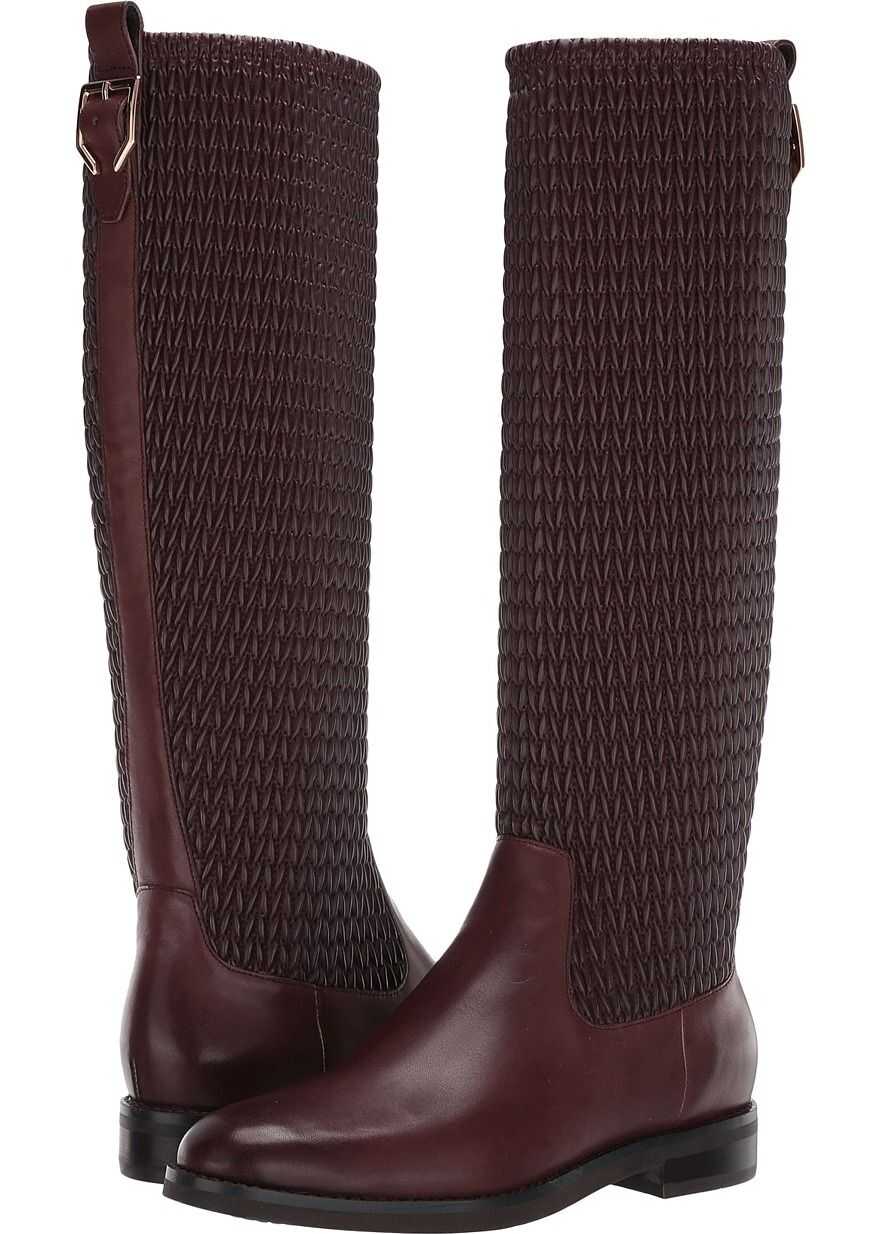 Cole Haan Lexi Grand Stretch Boot Bitter Chocolate Leather/Stretch