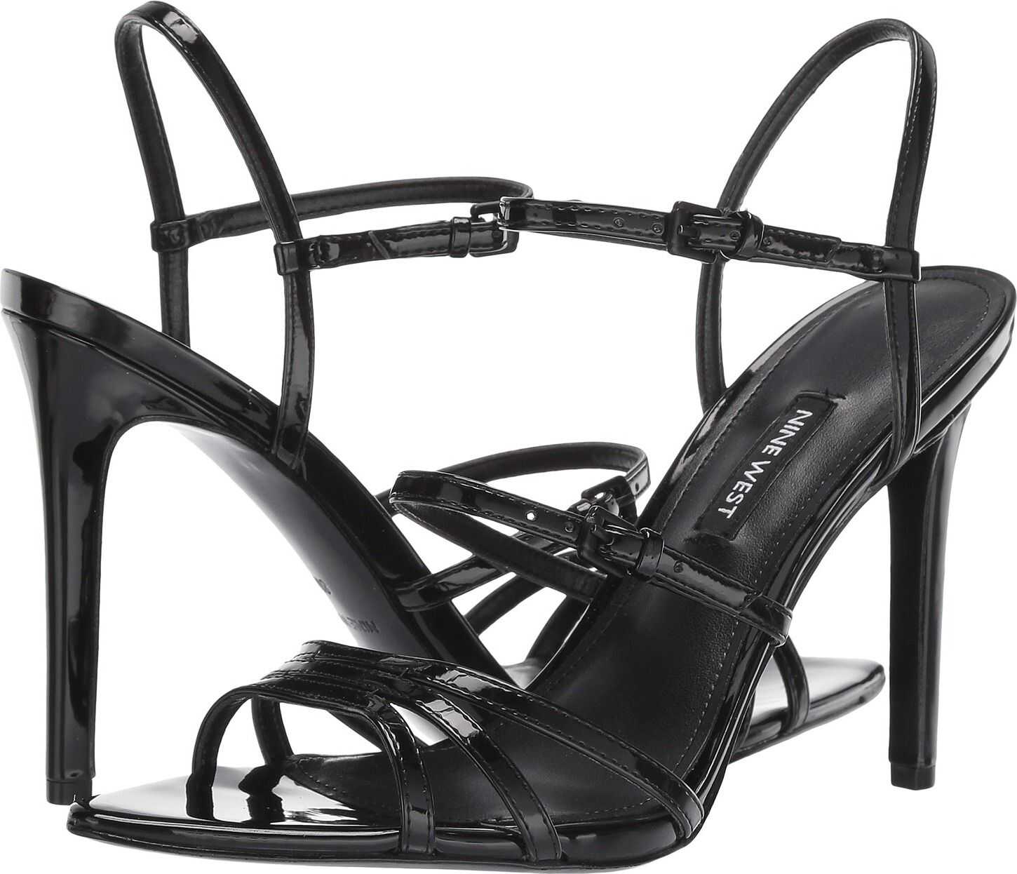 Nine West Gilficco Strappy Sandals Black 1