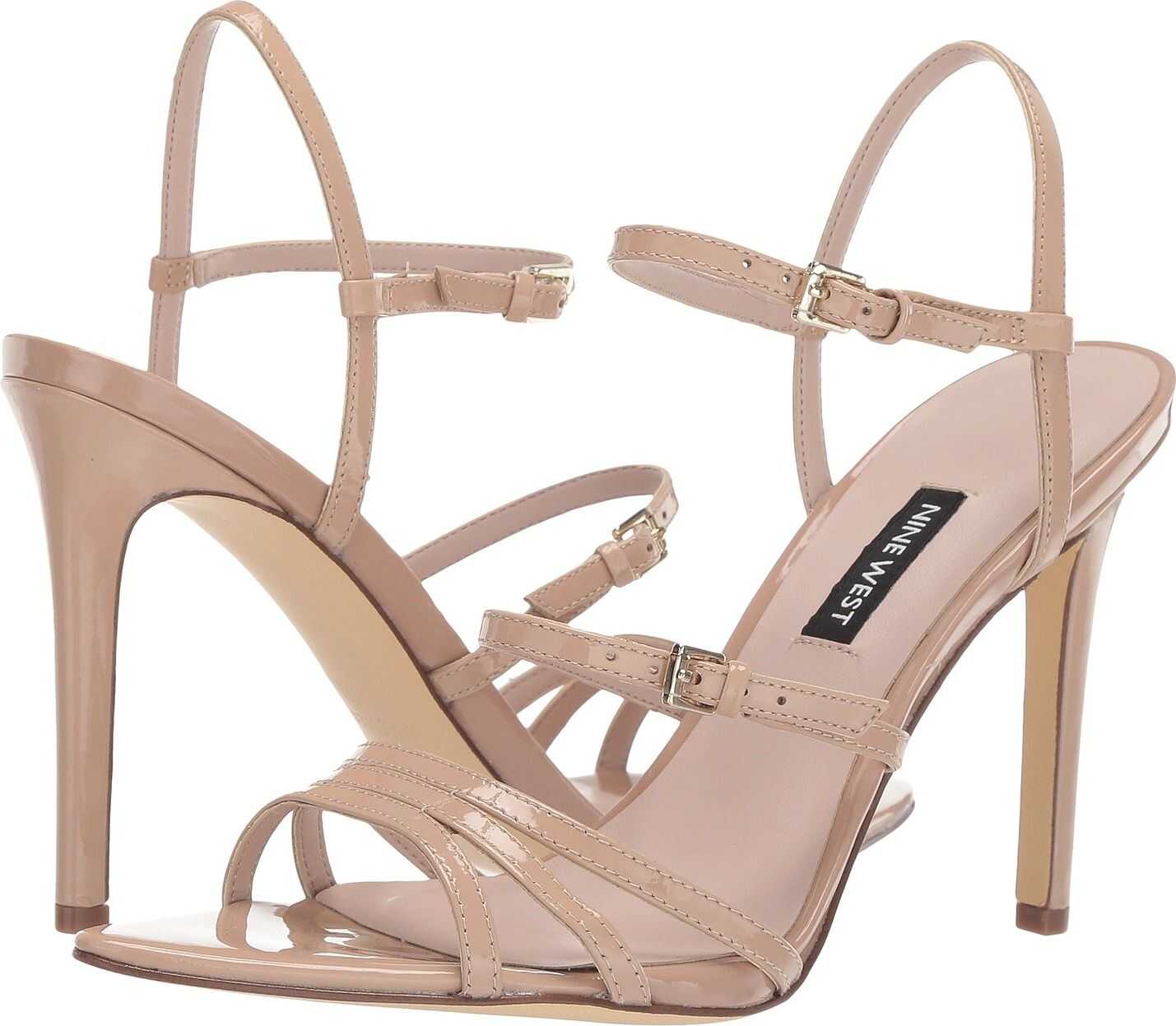 Nine West Gilficco Strappy Sandals Barely Nude