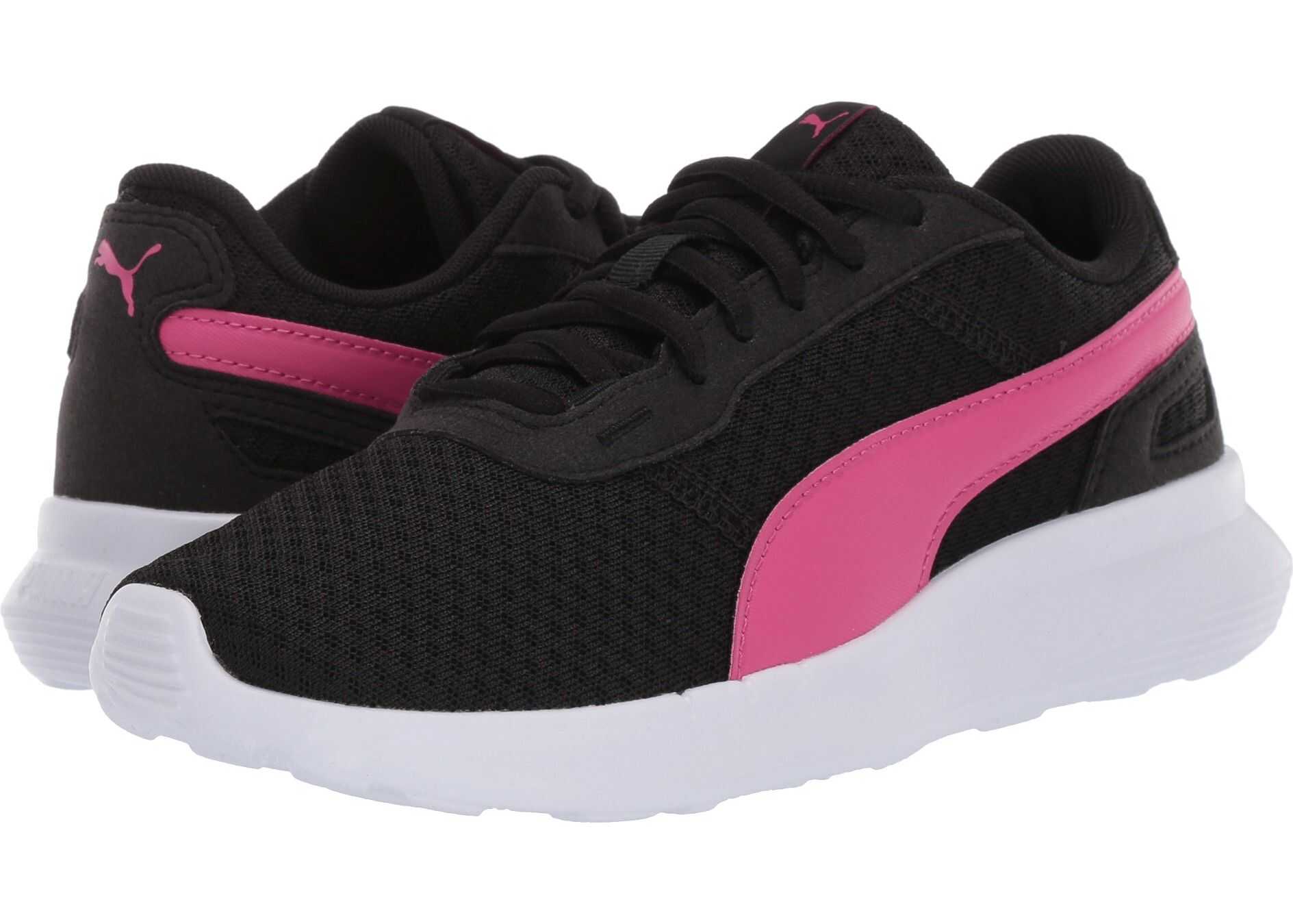 Puma Kids ST Activate (Big Kid) Puma Black/Fuchsia Purple