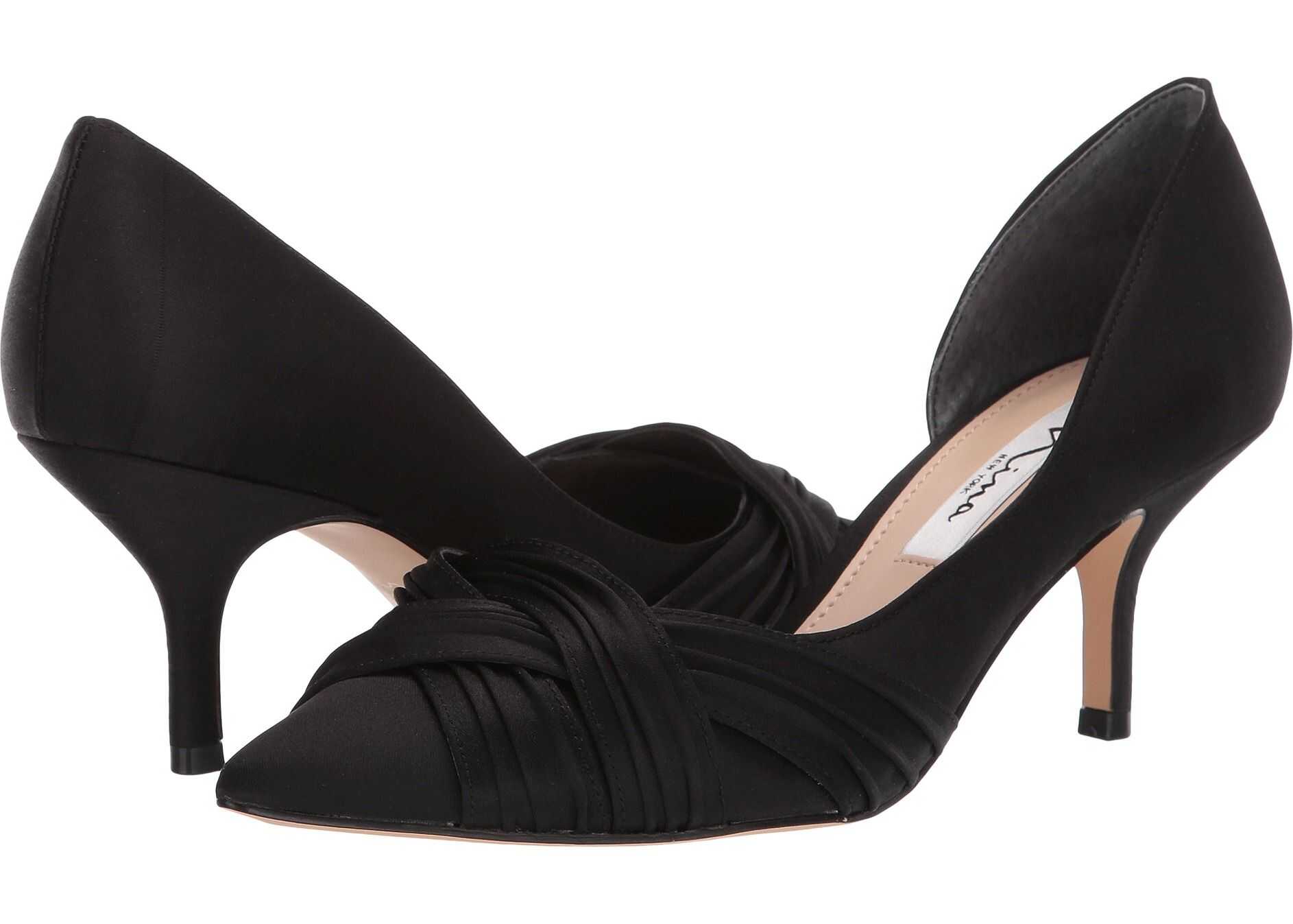 Nina Blakely Black Luster Satin