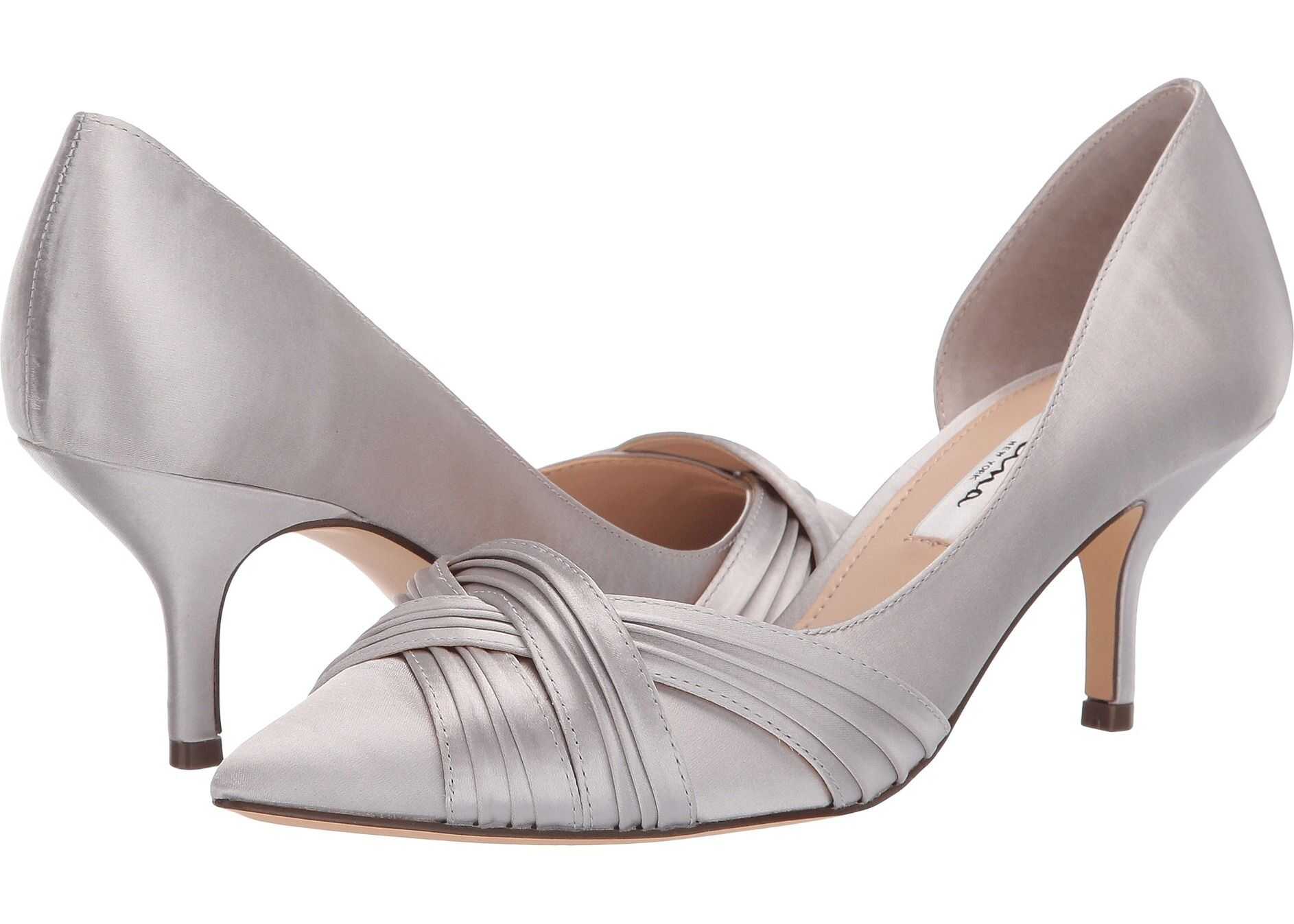 Nina Blakely New Silver Satin