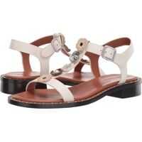 Sandale fara toc Tea Rose T Strap Sandal - Leather Femei