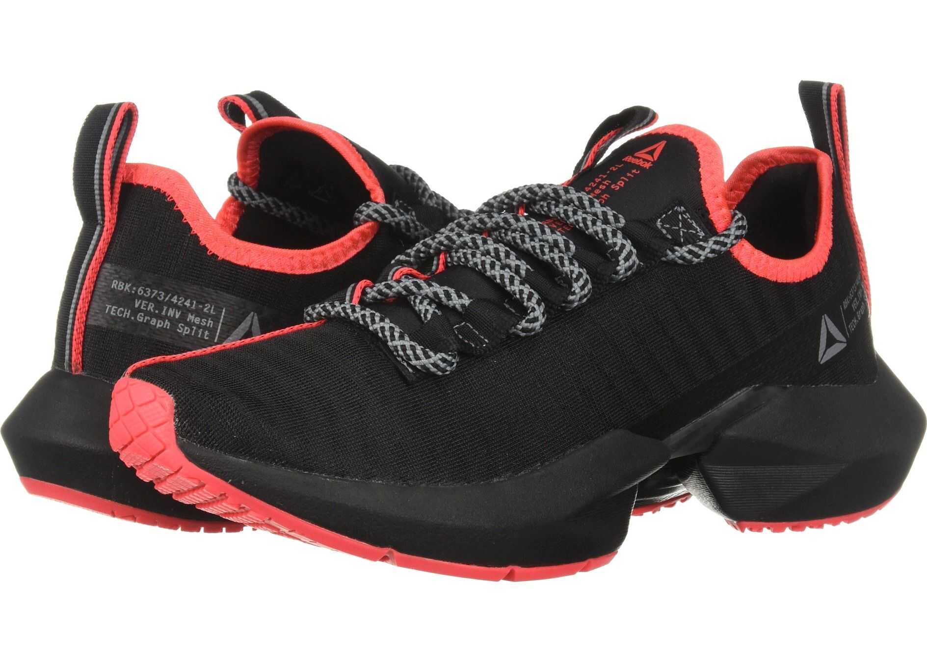 Reebok Sole Fury SE Black/Cold Grey/Neon Red