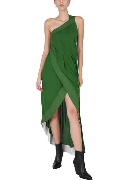 Rochii casual Givenchy Dress With Contrasting Stitching GREEN Femei (BM 6753235) 2