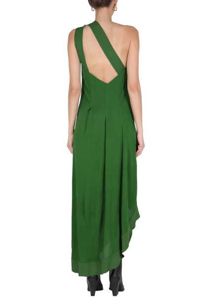 Rochii casual Givenchy Dress With Contrasting Stitching GREEN Femei (BM 6753235) 3