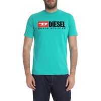 Tricouri Just Division T-Shirt In Dark Aquamarine Barbati