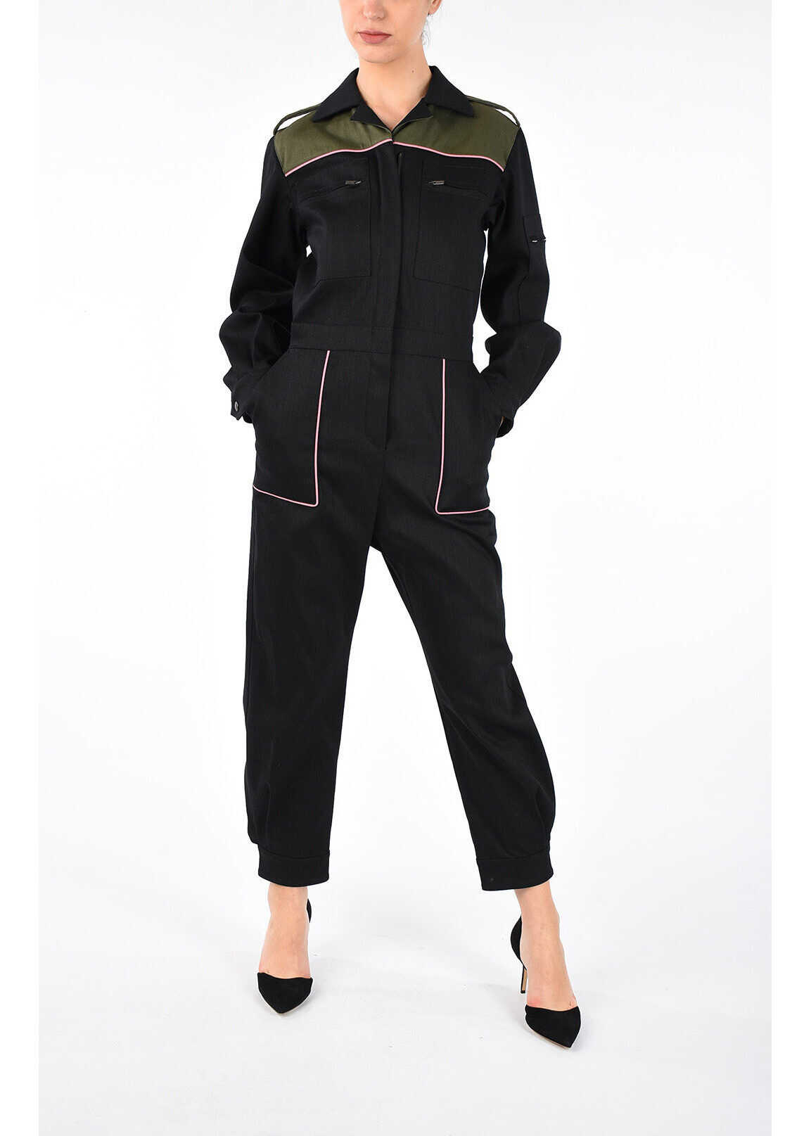 Miu Miu Denim Jumpsuit BLACK