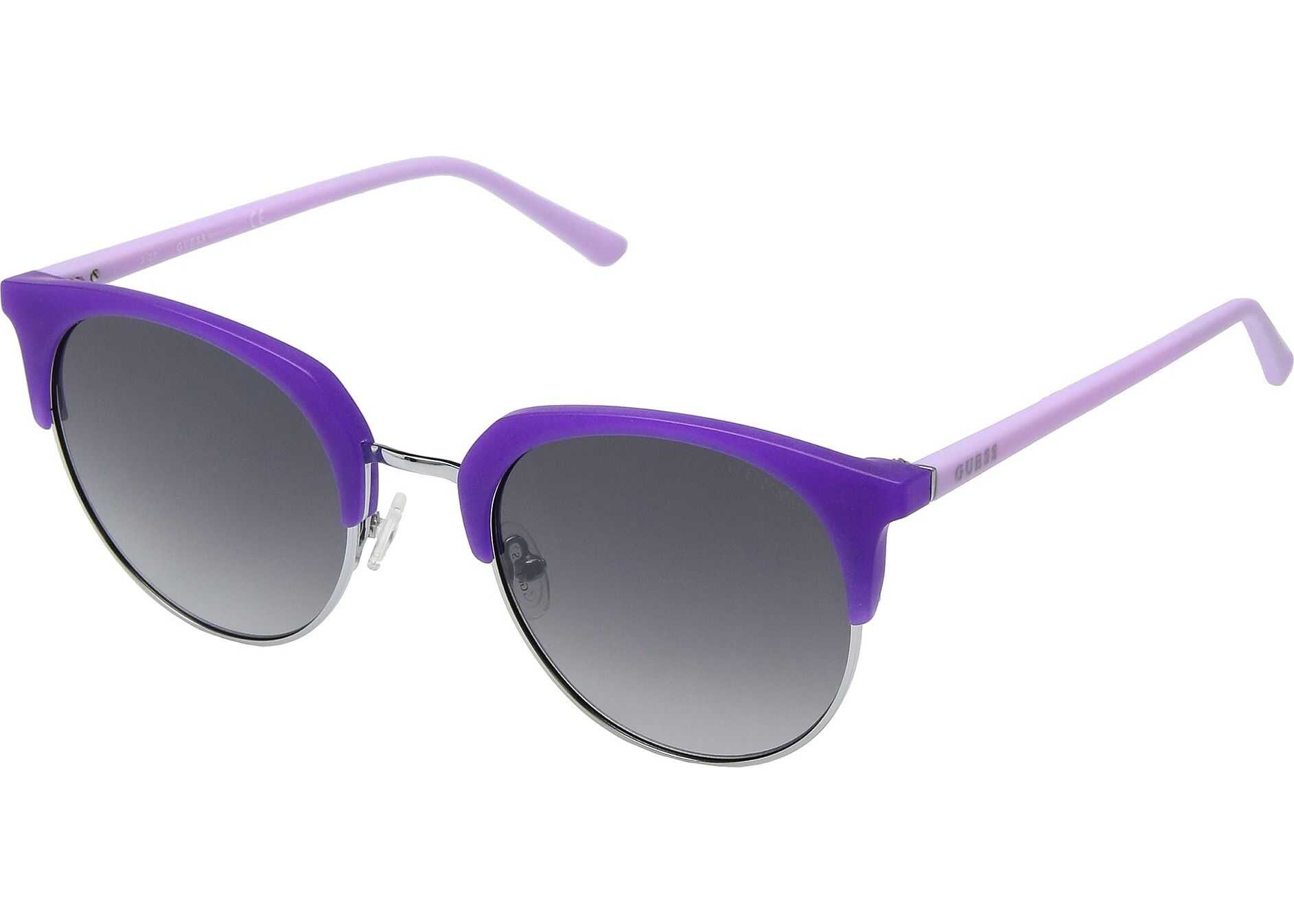 GUESS GU3026 Matte Violet/Gradient Smoke