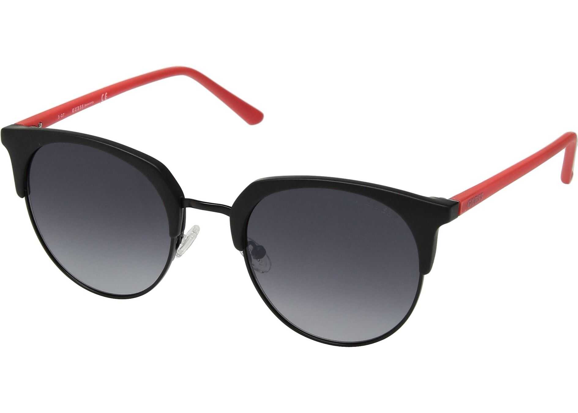 GUESS GU3026 Shiny Black/Gradient Smoke