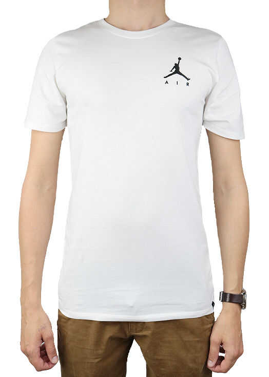 Jordan Air Jumpman Embroidered Tee White