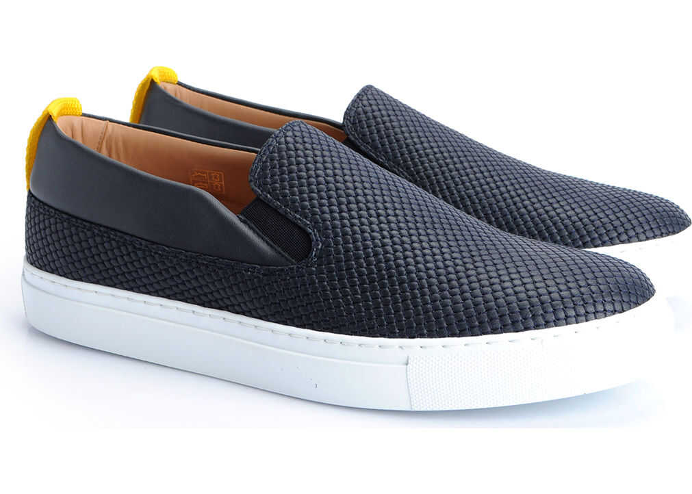 Emporio Armani Slip-on X4X184 Granatowy