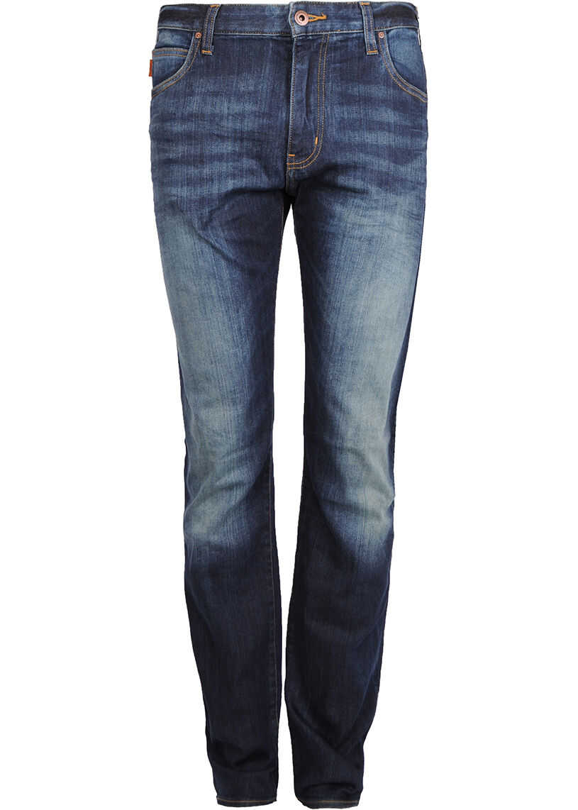 Blug Emporio Armani J45 Slim 3Z1J45 Granatowy