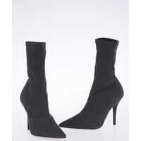 Botine Season 6 Canvas Sock Boots 11 cm Femei