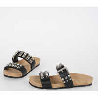 Sandale fara toc Studded Sandals Femei