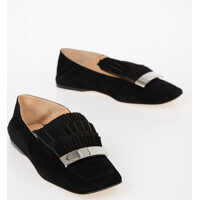 Mocasini Sergio Rossi Suede Leather Loafers