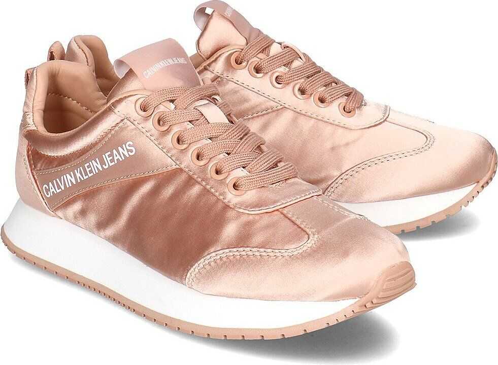 Calvin Klein Jeans Jill Satin Różowy