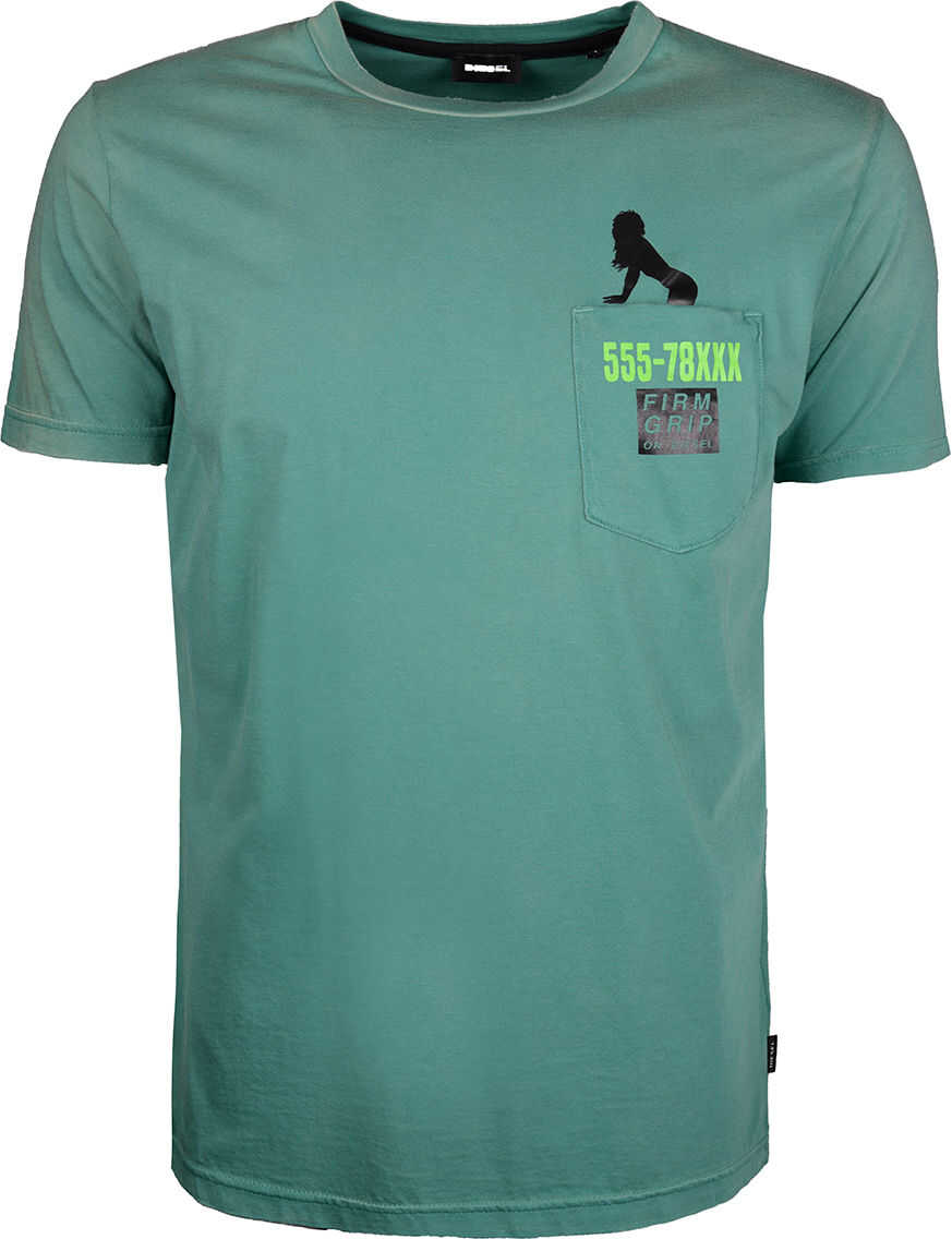 Diesel T-Joe-ST 00SA71 Zielony