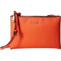 Genti tip postas Varsity Pop Mini Double Crossbody Top Zip Femei