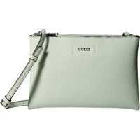 Genti tip postas Varsity Pop Mini Double Crossbody Top Zip Femei