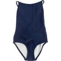 Costume de baie 2 piese Blue Swimsuit With Tartan Details Fete