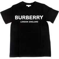 Tricouri Burberry Robbie T-Shirt In Black With Burberry Print