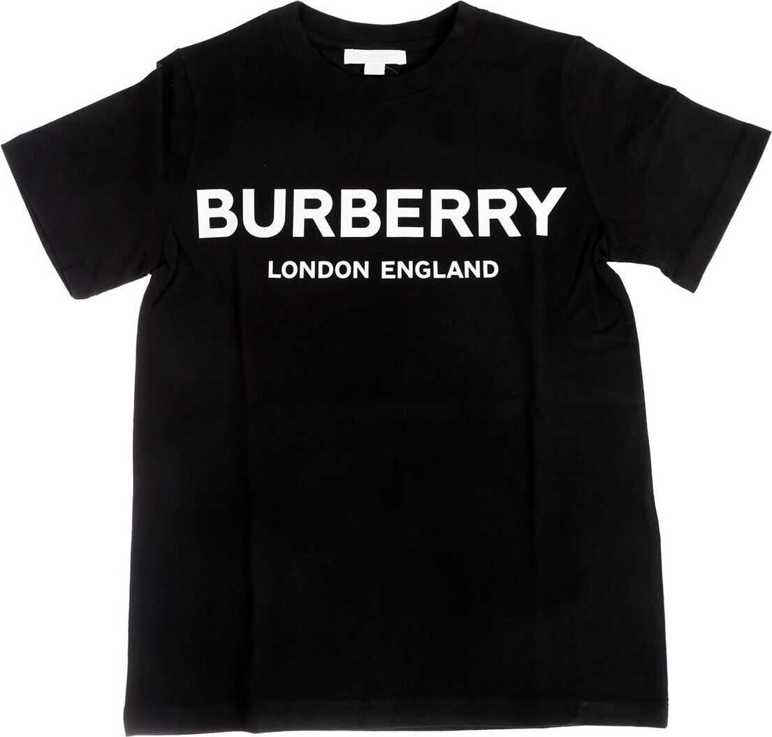 Burberry Robbie T-Shirt In Black With Burberry Print Black