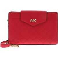 Genti tip postas Michael Kors Decorated Leather Shoulder Bag In Red*