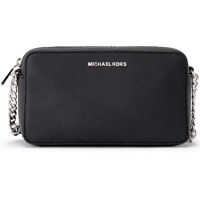 Genti de umar Michael Kors Borsa A Tracolla Michael Kors Md Ew In Pelle Saffiano Nera
