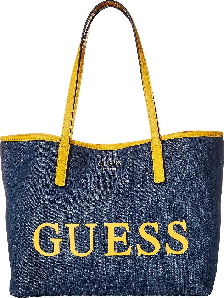 GUESS Vikky Tote Denim/Marigold