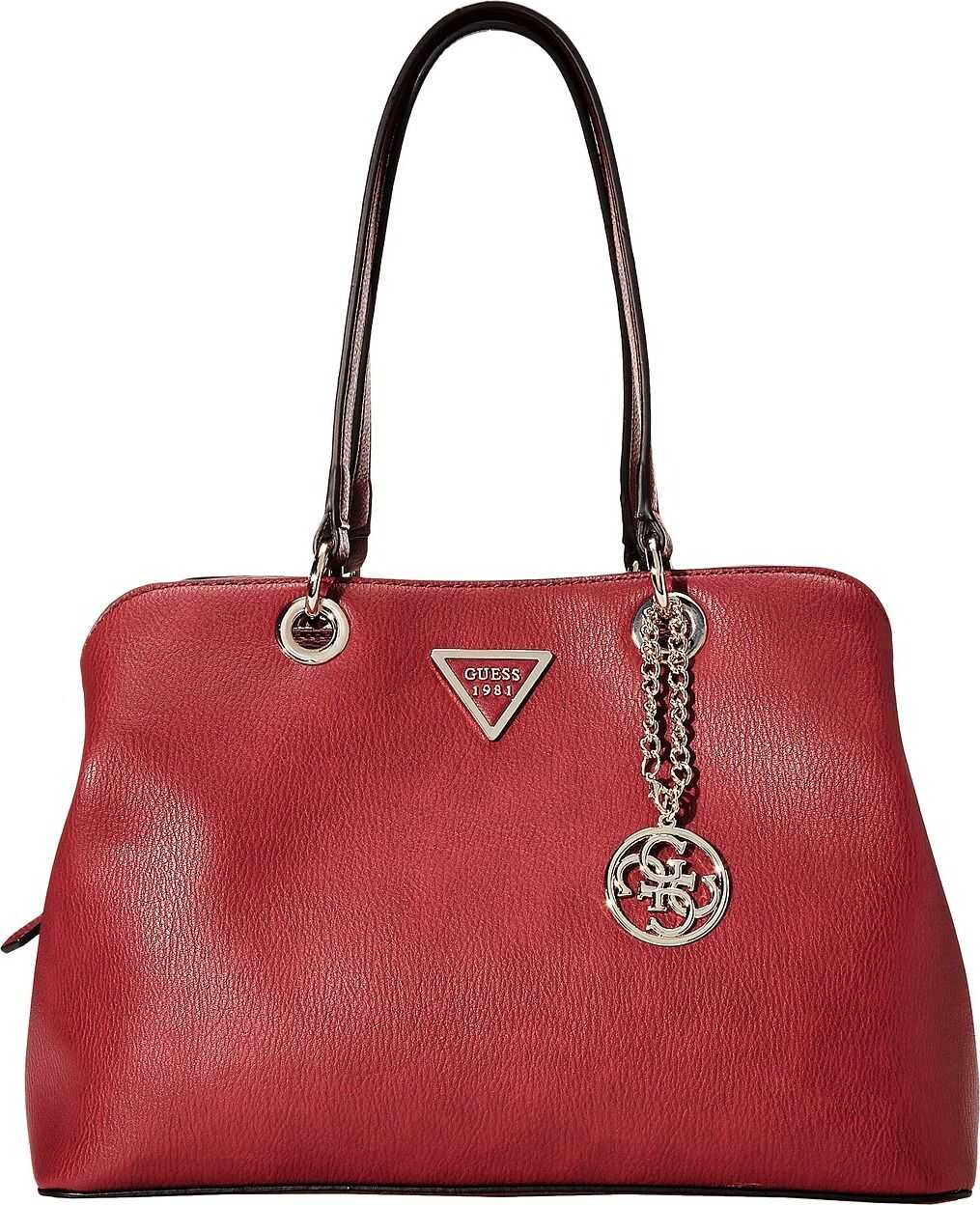 GUESS Lauri Satchel Red