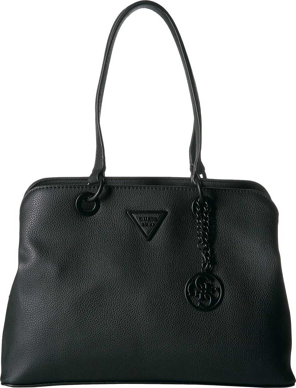 GUESS Lauri Satchel Black