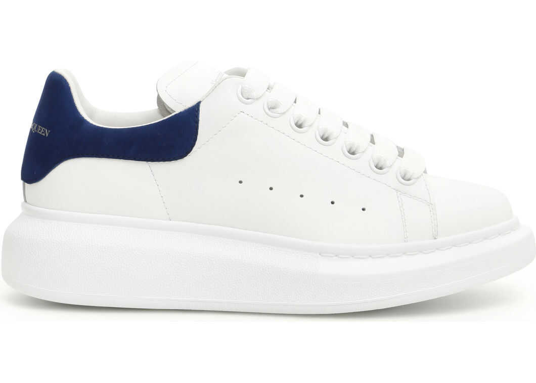 Alexander McQueen Oversized Sneakers WHITE PARIS BLUE