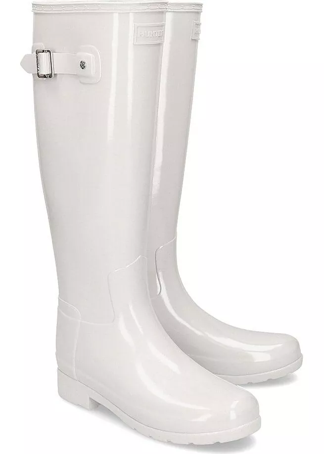 Cizma Hunter Original Refined Wide Fit Szary