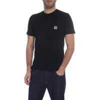 Tricouri Black T-Shirt With Chest Pocket* Barbati
