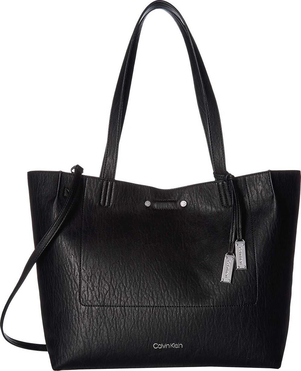 Calvin Klein Bubble Lamb Novelty Tote Black/Silver