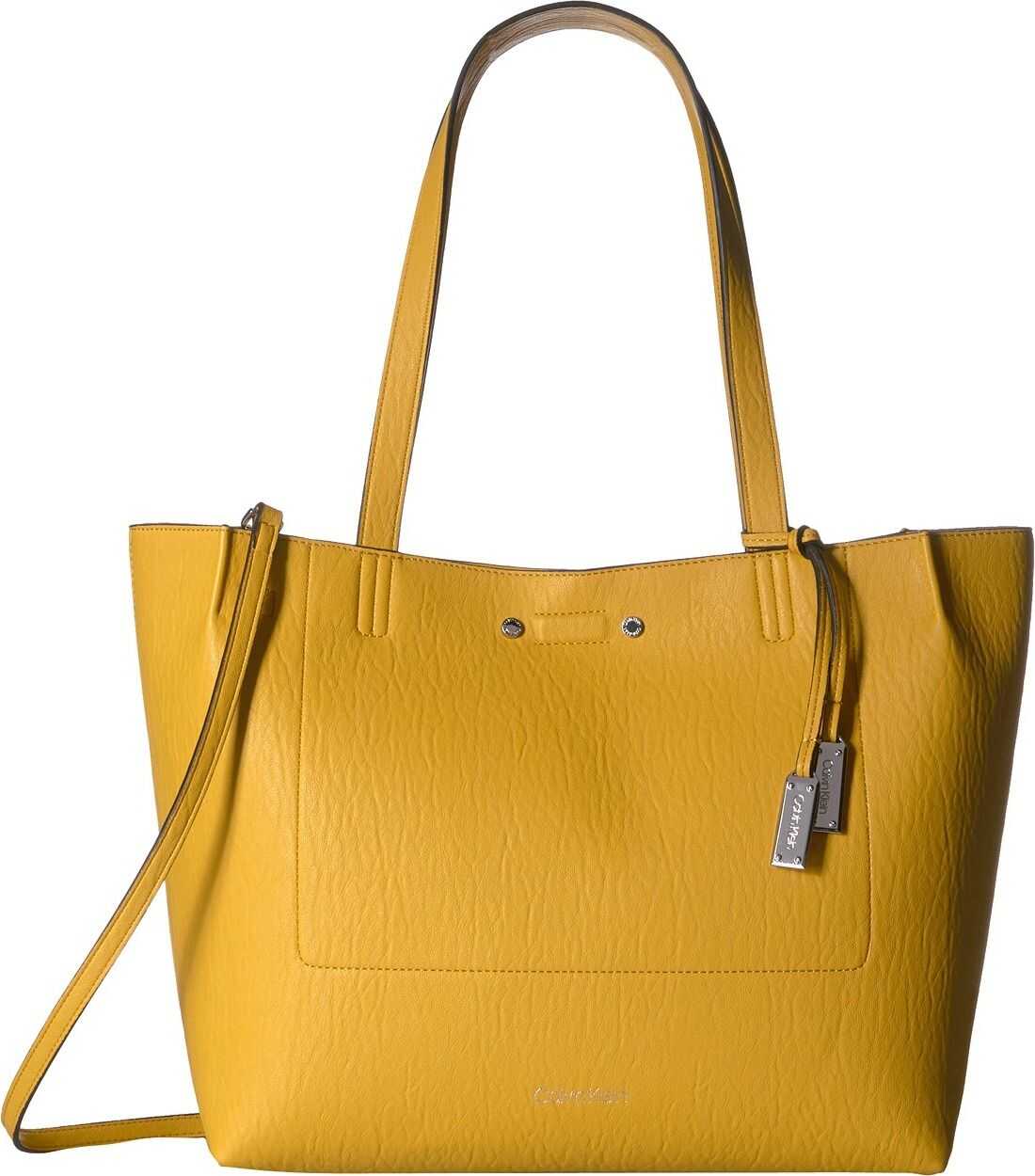 Calvin Klein Bubble Lamb Novelty Tote Marigold