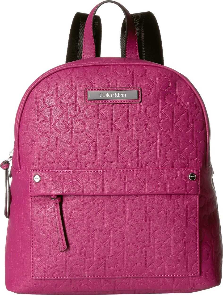 Calvin Klein Bubble Lamb Novelty Backpack Boysenberry