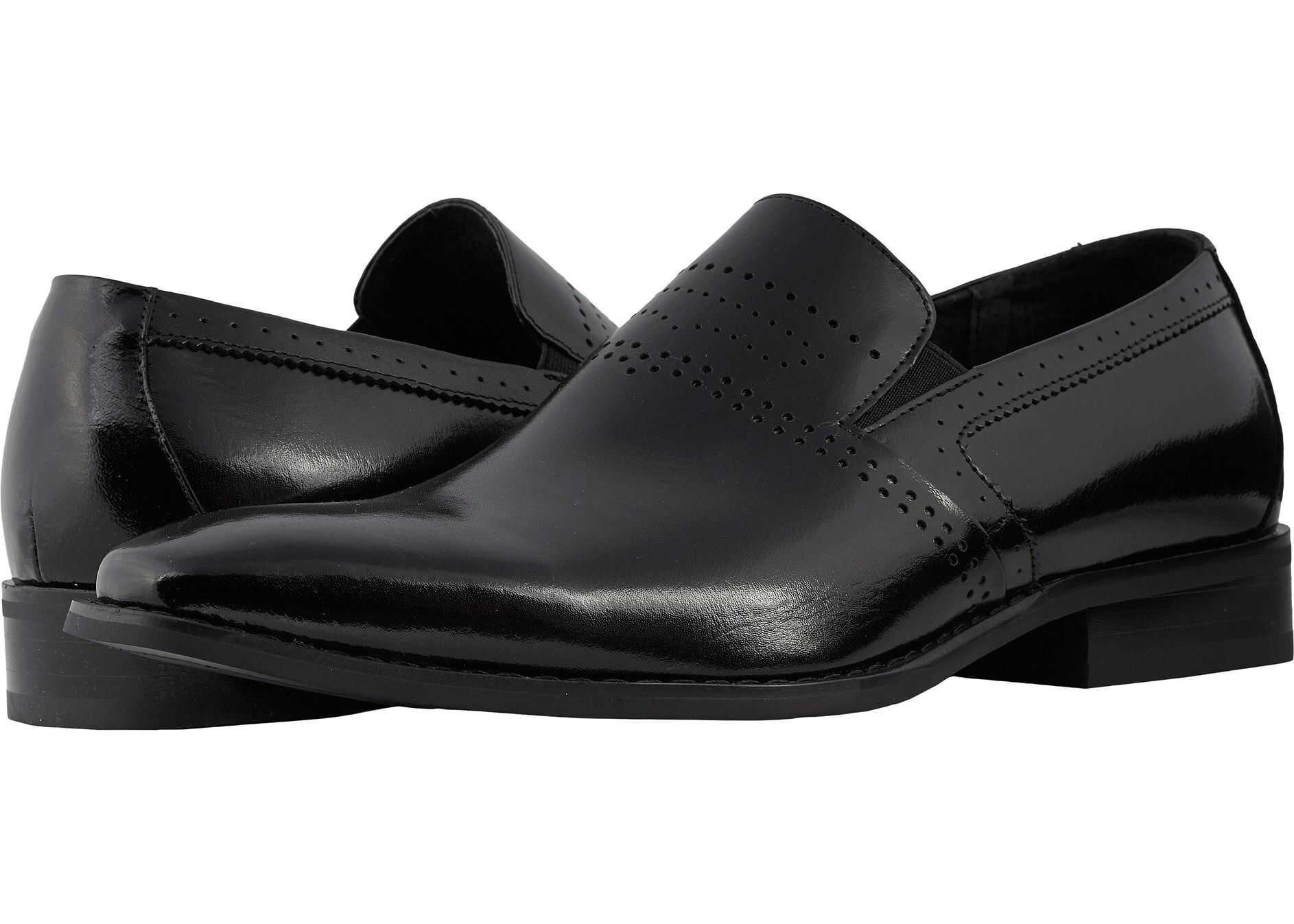 Stacy Adams Saunders Plain Toe Loafer Black