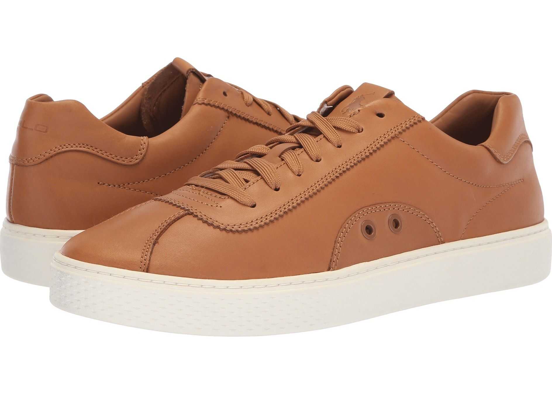 Ralph Lauren Court 100 Lux Polo Tan