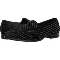 Mocasini Stud Rhinestone Velour Slip-On Barbati