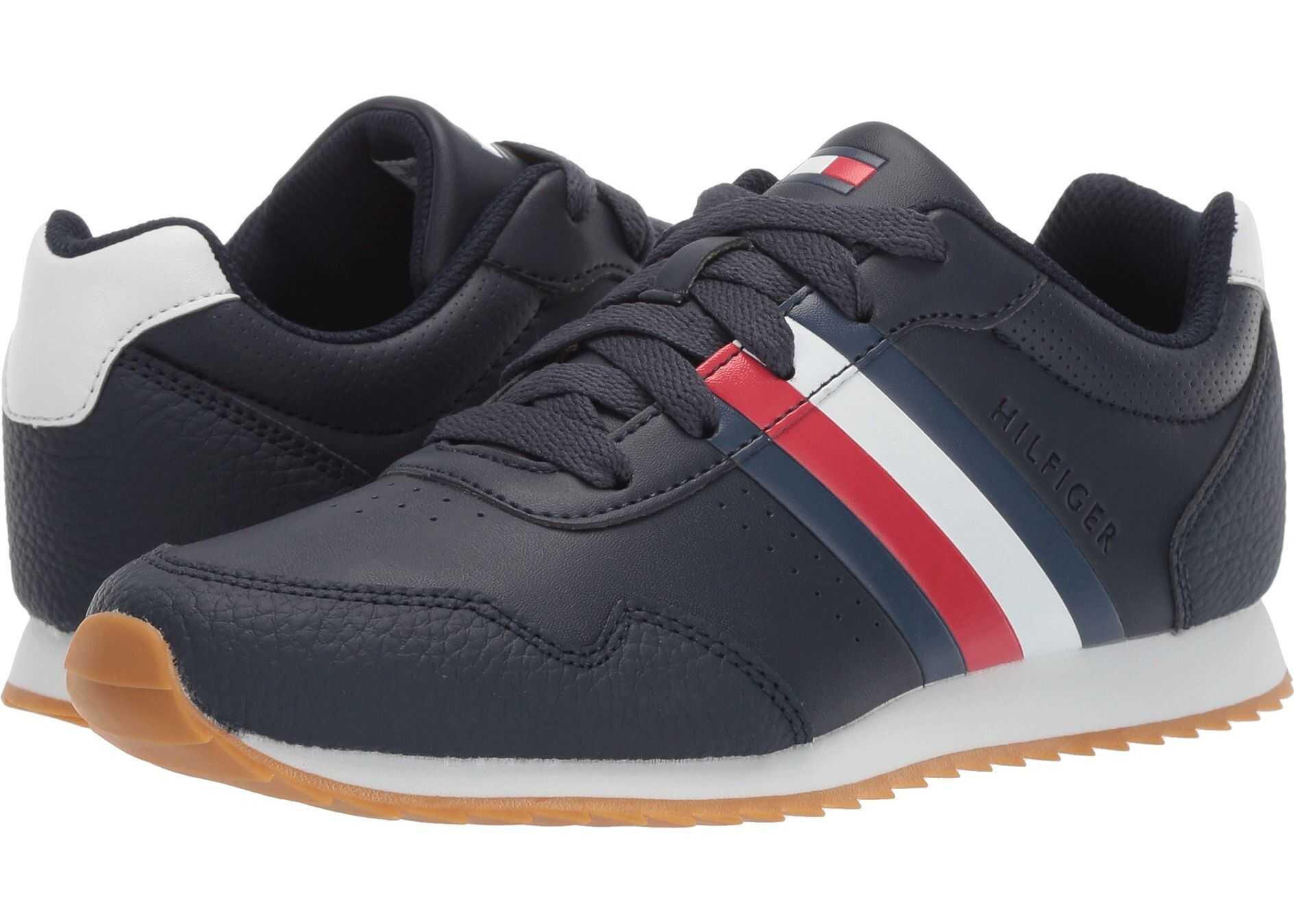 Tommy Hilfiger Kids Julian (Little Kid/Big Kid) Navy/White/Red