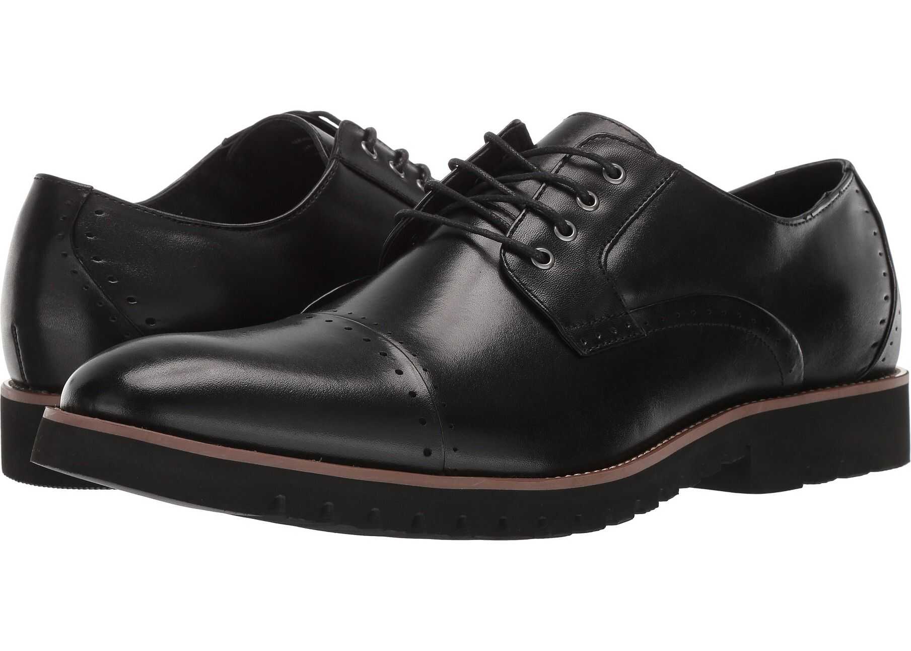 Stacy Adams Barcliff Cap Toe Lace Up Oxford Black