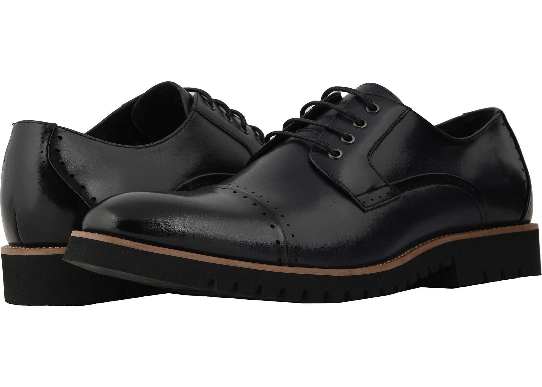 Stacy Adams Barcliff Cap Toe Lace Up Oxford Indigo