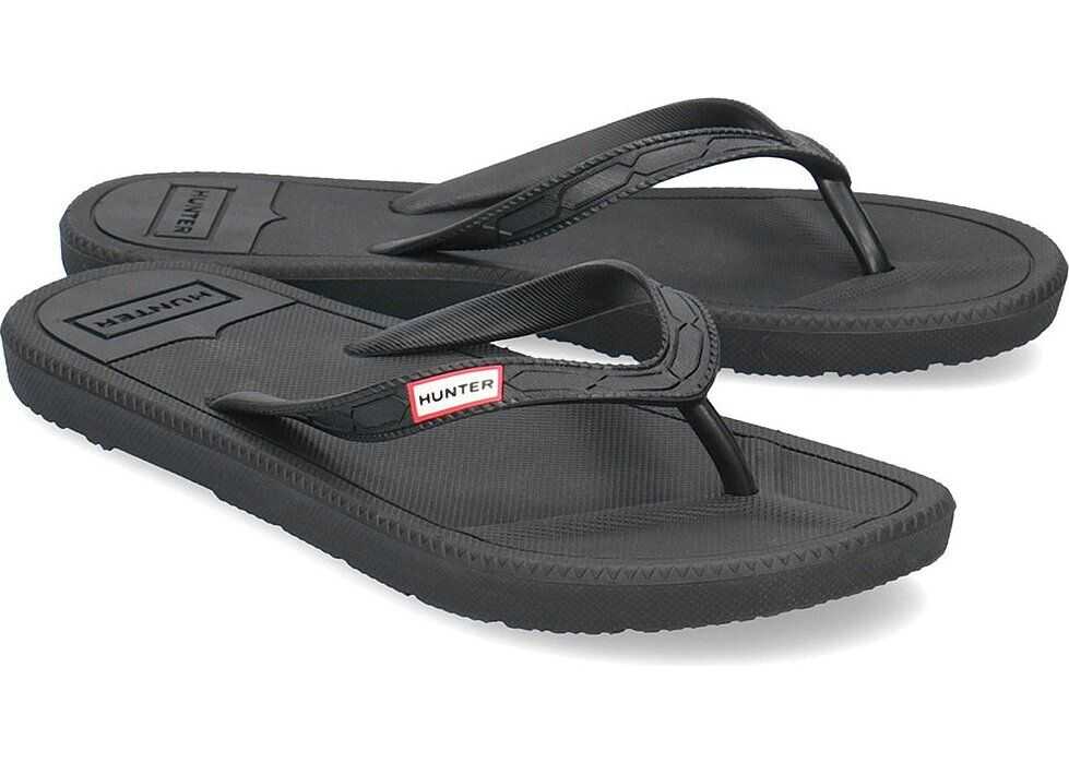 Hunter Original Flip Flop Czarny