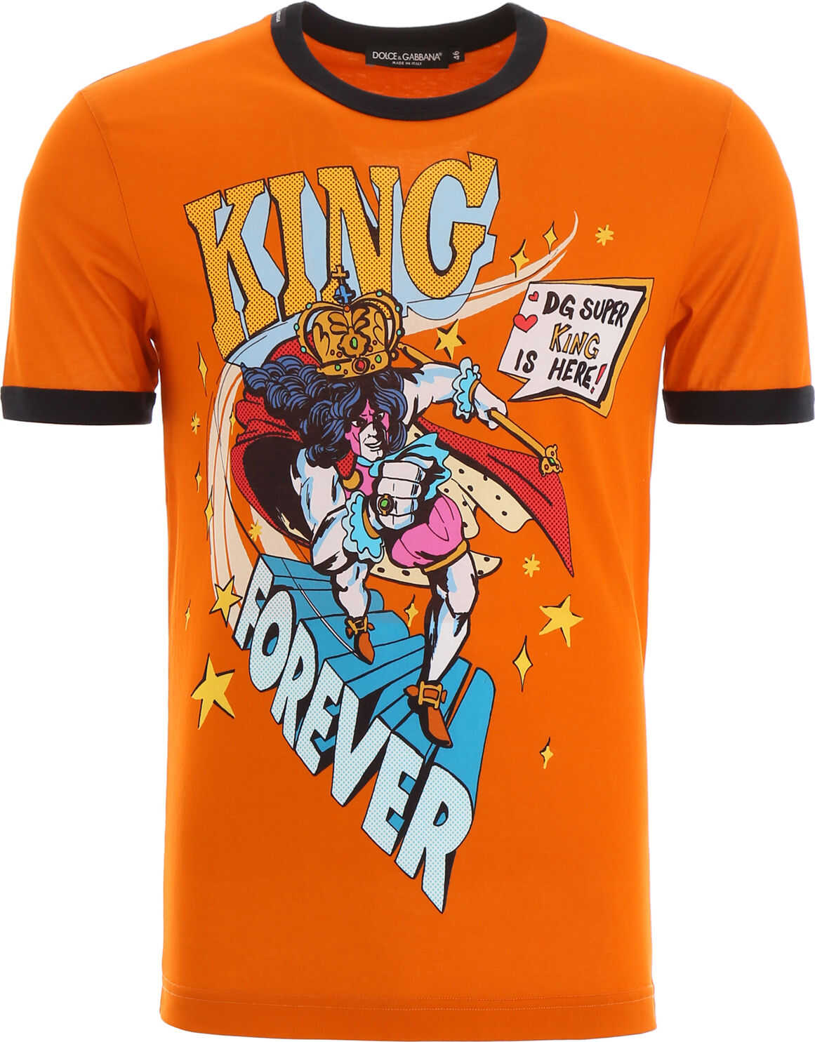 Dolce & Gabbana King Forever T-Shirt KING FOREVER F ARANC