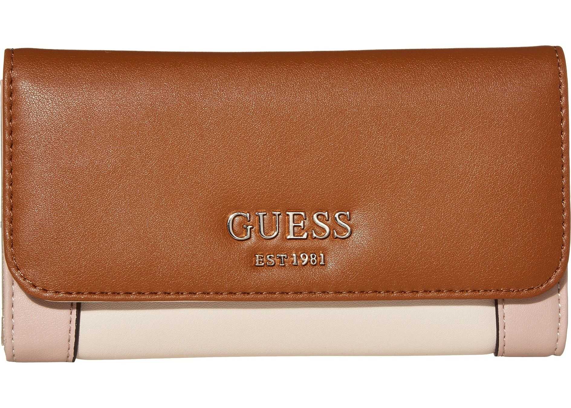 GUESS Shawna SLG Slim Clutch Stone Multi